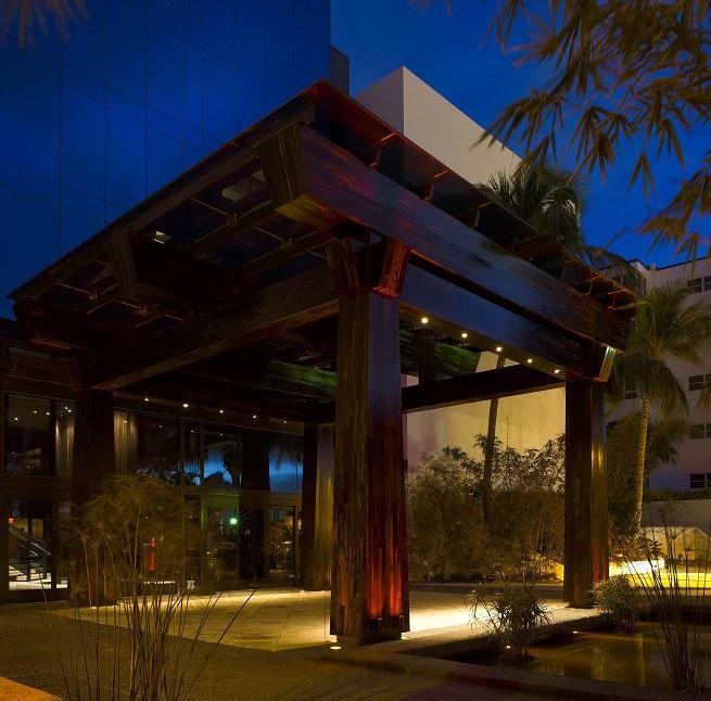 hotel entrance - south florida